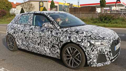 2018 Audi A1 spotted testing