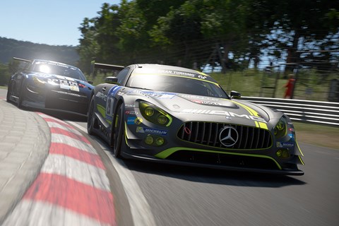 GT Sport Nurburgring Mercedes