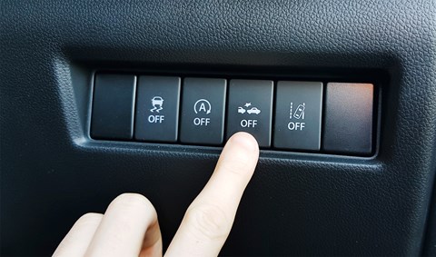 Suzuki Swift collision avoidance tech: best switched off