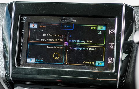 Suzuki Swift long-term infotainment