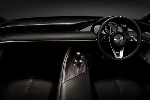 Mazda Vision Coupe interior