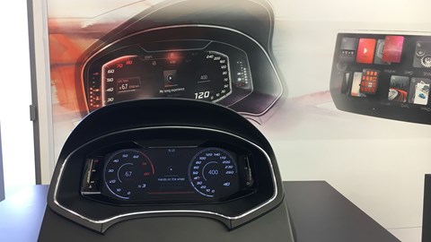 New SEAT digital instrument cluster coming 2018