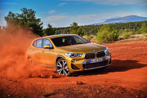 BMW X2 off-road