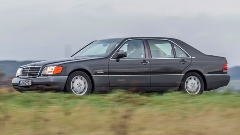 Slab-sided W140 S-Class a huge leap forward from the car it replaced
