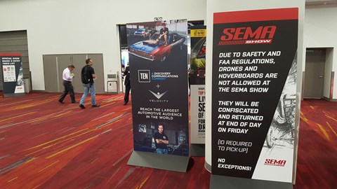 Welcome to SEMA, leave your millenialware at the door, please.