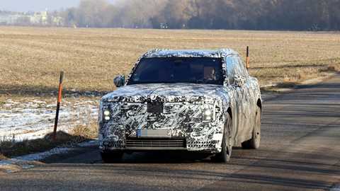 Rolls-Royce electric SUV - front on