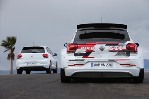 VW Polo R5 rear