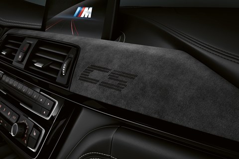 BMW M3 CS interior dashboard