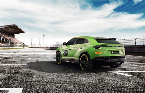 Lamborghini Urus ST-X concept race car