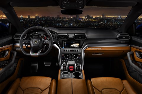 Lamborghini Urus interior