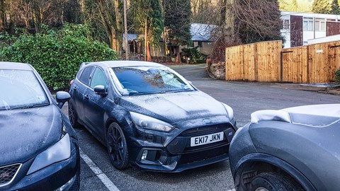 Ford Focus RS Quickclear windscreen