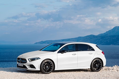 Mercedes A-class 2018 to cost from around £25,700 for an A180d SE with auto