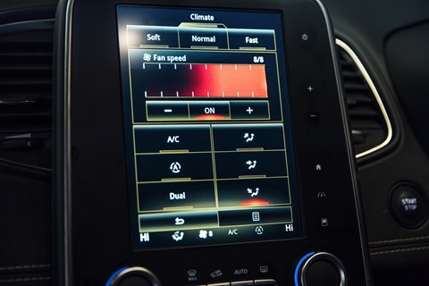 Renault Scenic infotainment