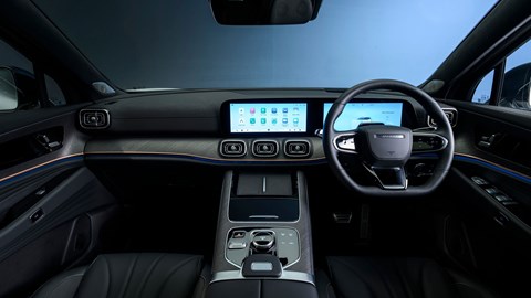 Jaecoo 8 (2026) unveiled: dashboard and infotainment system