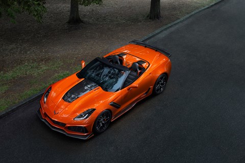 Corvette ZR1 overhead