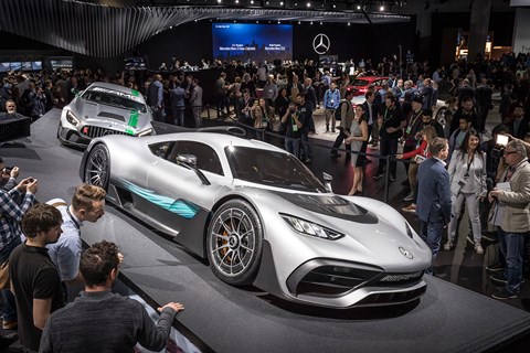 Mercedes-AMG Project One leads the GT4 racer 