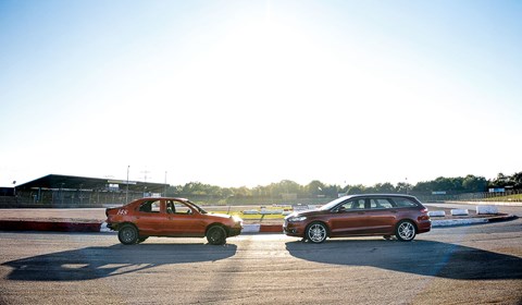 Mondeo vs Mondeo, it's certainly grown (up) a bit