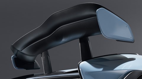 McLaren Senna rear wing