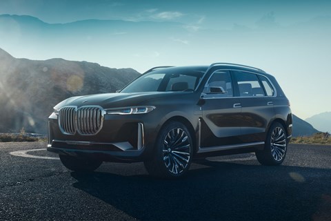 The BMW Concept X7 iPerformance concept car