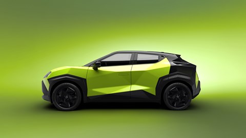 Nissan Juke EV - side