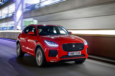 Jaguar E-Pace front tracking