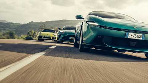 Aston Vantage S, Ferrari Amalfi and Porsche 911 Turbo S - The Trio