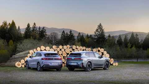 BMW iX3 v Mercedes GLC 400 EQ