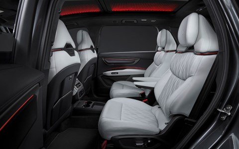 Audi Q9 rear seats