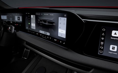 Audi Q9 screen