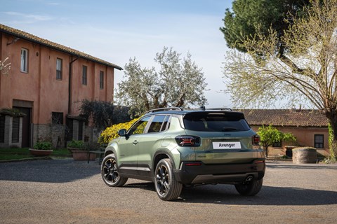 Jeep Avenger rear