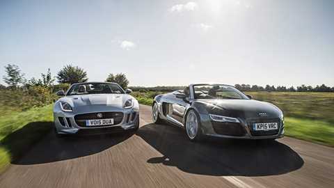 Usually we talk about reliability as a big concern, but here the used car is an Audi. And the new car is a Jag. Role reversal?