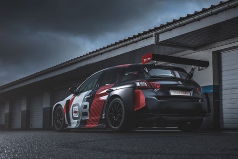 Peugeot 308TCR rear quarter