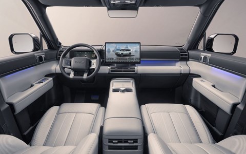 BYD Ti7 interior