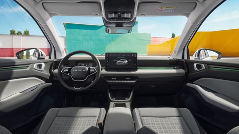 Skoda Epiq front dashboard