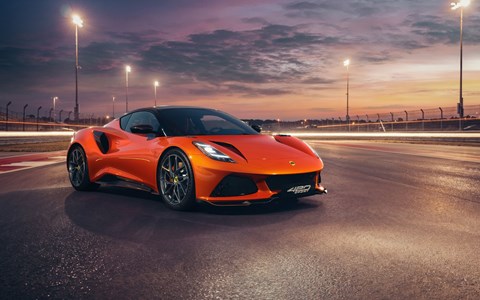 Lotus Emira 420 Sport front right quarter