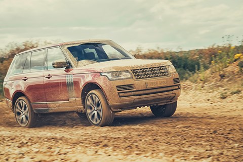Range Rover off-road