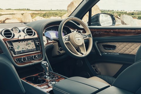 Bentley Bentayga cabin: a very quality interior