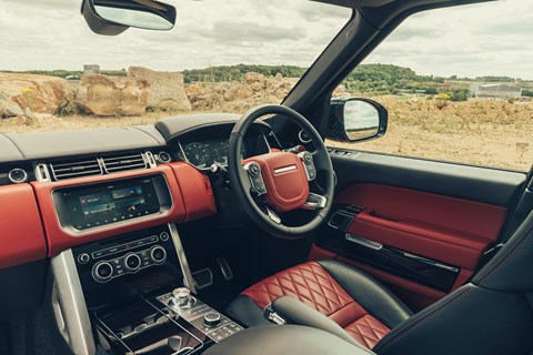 Range Rover SVA Dynamic interior: the cabin