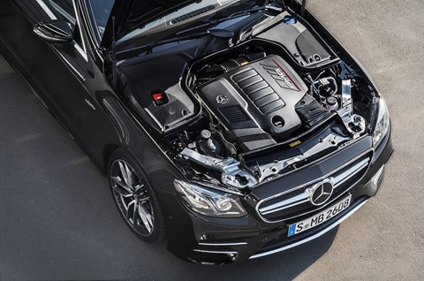 The new AMG 53's 3.0-litre straight six breathed on by twin turbos and EQ Boost