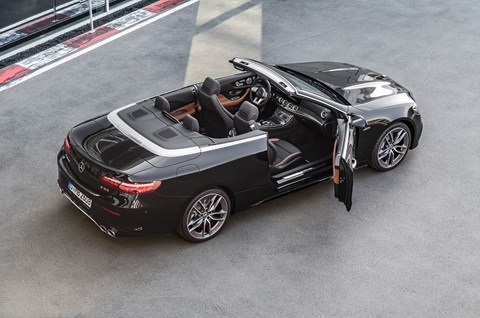 The E-class gets the AMG 53 treatment too: here's the new E53 Cabriolet