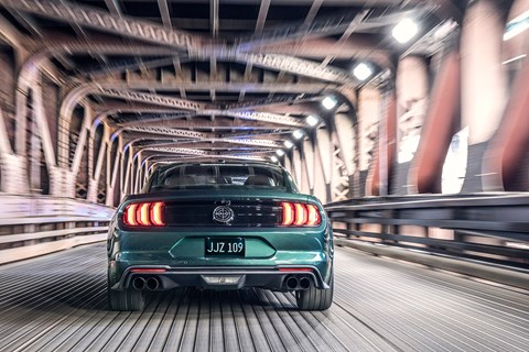 Mustang Bullitt rear tracking