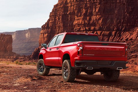 Chevrolet Silverado 1500 rear quarter