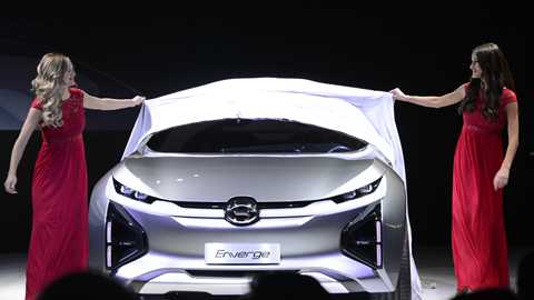 Another world debut at the 2018 Detroit motor show: Chinese start-up GAC unveils the Enverge
