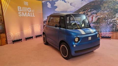 Fiat Topolino Sport, blue, front
