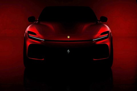 Official teaser photogprah: Ferrari Purosangue SUV