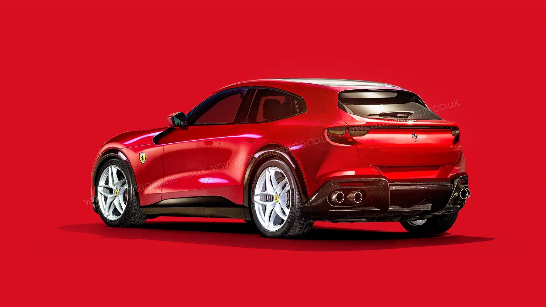 Ferrari electric store suv