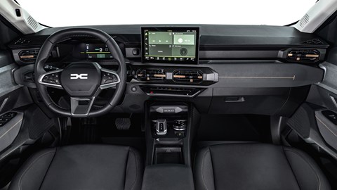 Dacia Striker (2026): dashboard and infotainment system
