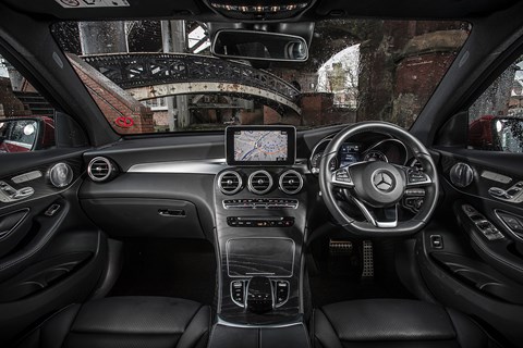 Mercedes GLC interior and cabin