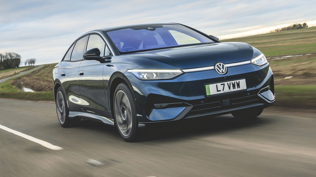 Volkswagen ID.7 front driving