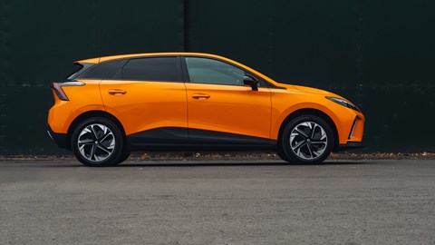 Best electric cars - MG 4, orange, side